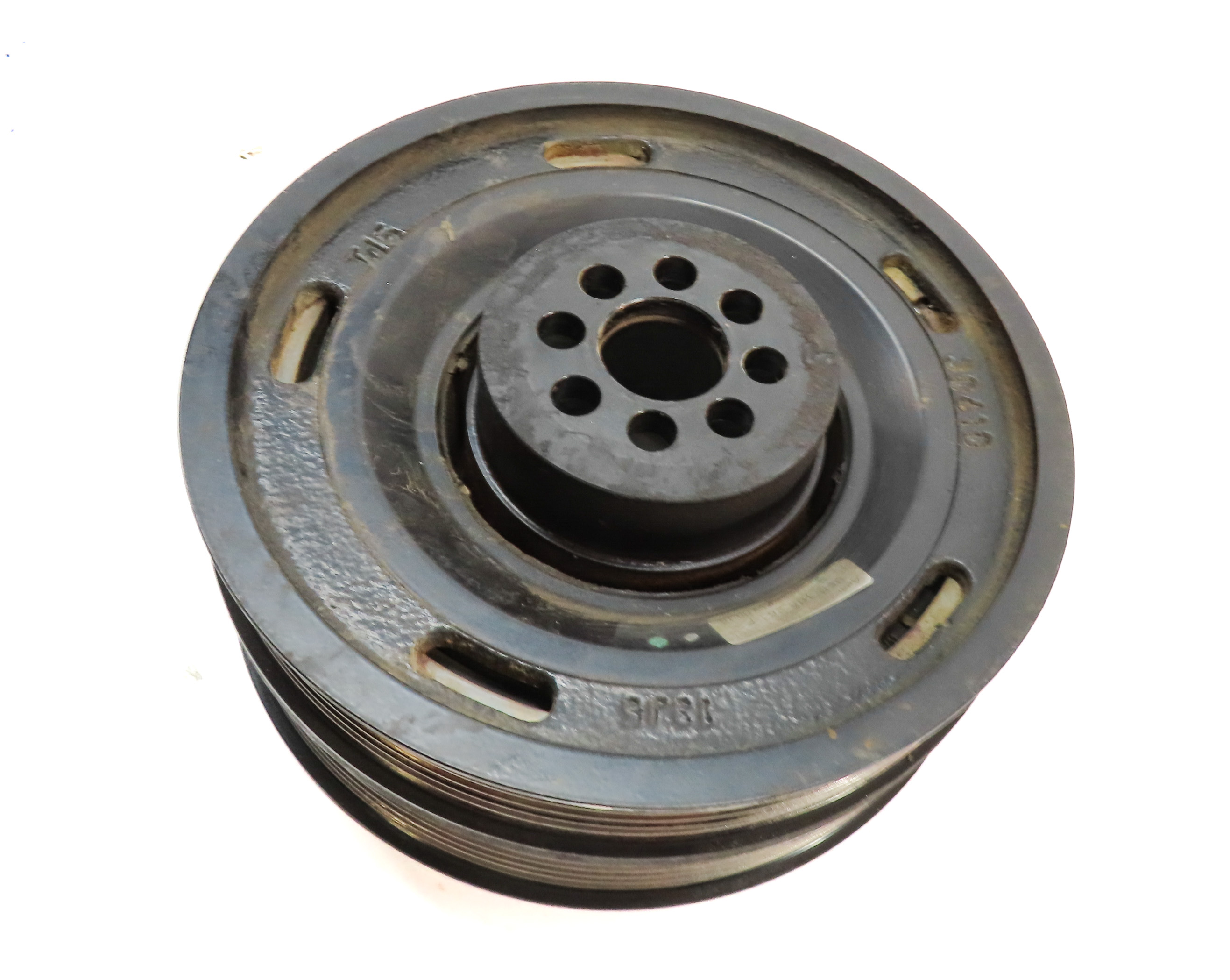 09-17 AUDI A6 A7 A8 Q5 Q7 S4 S5 (C7 D4 8R 4L B8 8T) 3.0L SUPER HARMONIC BALANCER — exact item pictured